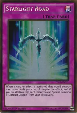 Starlight Road - PGL2-EN091 - Gold Rare - 1st Edition Near Mint Yugioh! Card - Image 1