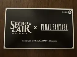 1x MTG Secret Lair x Final Fantasy: Weapons Nonfoil Sealed English - Image 2