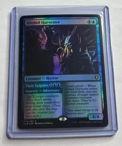 ILLITHID HARVESTER 76 COMMANDER LEGENDS: BATTLE FOR BALDUR'S GATE MTG FOIL NM/M - Image 1