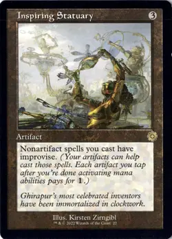 Inspiring Statuary NM/M* RETRO The Brother's War ENGLISH 22 mtg -UnltdCards - Image 1