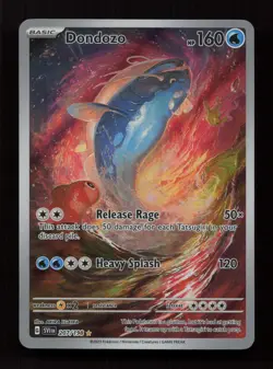 Dondozo 207/198 Illustration Rare Scarlet & Violet Pokemon Near Mint - Image 1