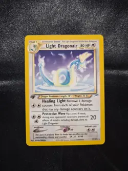 Pokemon 1st Edition Light Dragonair 22/105 Neo Destiny Regular - Image 1