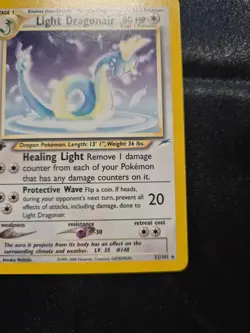 Pokemon 1st Edition Light Dragonair 22/105 Neo Destiny Regular - Image 4