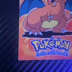 Pokemon 1999 Topps Movie Evolution Charizard #E6 - Image 2