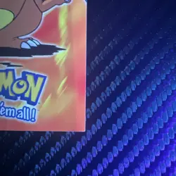 Pokemon 1999 Topps Movie Evolution Charizard #E6 - Image 3