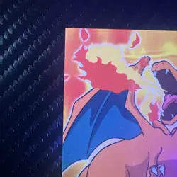 Pokemon 1999 Topps Movie Evolution Charizard #E6 - Image 5