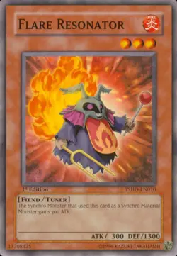 Flare Resonator - TSHD-EN010 - Common - Unlimited Edition Near Mint Yugioh! Card - Image 1