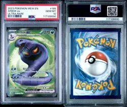 PSA 10 2023 Arbok ex 185/165 Holo Full Art Ultra Rare - Pokemon 151 - Image 3