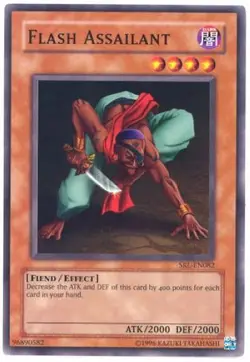 Flash Assailant - SRL-082 - Common - Unlimited Edition Near Mint Yugioh! Card - Image 1