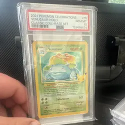 The Pokemon Company Venusaur Celebrations Classic Collection Holo 15/102 PSA 10 - Image 1