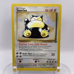 Snorlax 27/64 Jungle LP Rare WOTC Pokemon TCG Single Vintage - Image 1