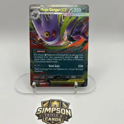 Mega Gengar ex 125/217 Double Rare Ascended Heroes Pokemon Near Mint - Image 1