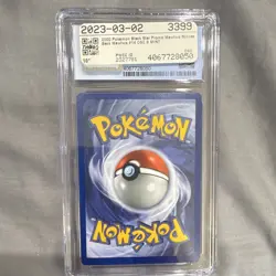 Wizards of the Coast 2000 Pokemon TCG Black Star Mewtwo 14 Holo CGC 9 - Image 2