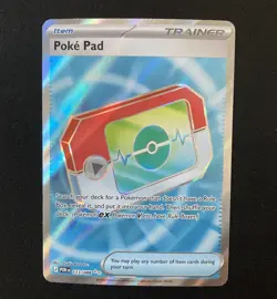 POKEMON POKE PAD #113/088 - ULTRA RARE PERFECT ORDER NM - Image 1