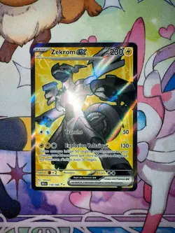 Carte Pokemon Zekrom 158/086 EV10.5 - Foudre Noire - FR - Image 1