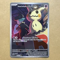 Pokemon TCG Team Rocket's Mimikyu 238/217 Ascended Heroes Pack Fresh - Image 1