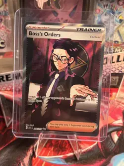 Boss's Orders 256/217 Full Art Ascended Heroes Pokemon English Near Mint TCG NM - Image 1