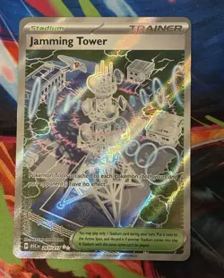 Jamming Tower 261/217: Ascended Hero’s Ultra Rare Holo Full Art (IR). NM Pokemon - Image 1