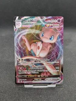 Pokemon Mew VMAX Ultra Rare Full Art Holo Fusion Strike 114/264 MINT! - Image 1