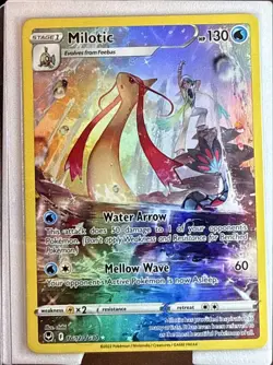 Milotic TG02/TG30 Holo Silver Tempest Trainer Gallery Pokemon NM/M SIT - Image 1