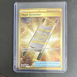 Pokemon TCG Night Stretcher 251/191 SV08 Hyper Rare Holo - Image 1