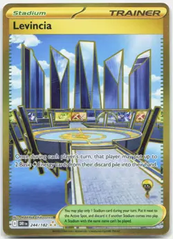 Levincia 244/182 Hyper Rare Destined Rivals Pokemon Near Mint - Image 1