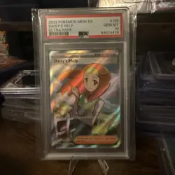 PSA 10 Daisy's Help 195/165 Full Art Ultra Rare Pokemon Scarlet & Violet 151 - Image 1