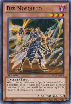 Des Mosquito - YSKR-EN023 - Common - Unlimited Edition Near Mint Yugioh! Card - Image 1