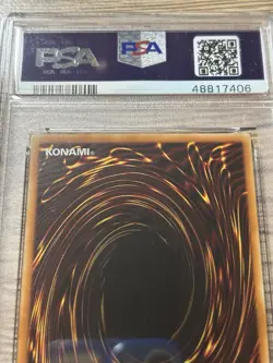 Konami Yu-Gi-Oh! Blue-Eyes Toon Dragon SRL-000 Spell Ruler UR Holo PSA 9 Eng - Image 3