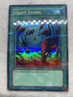 Heavy Storm HL2-EN004 Ultra Parallel Rare LP Yugioh - Image 1