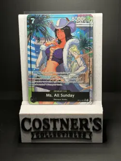 Ms. All Sunday (Alternate Art) One Piece OP14-084 The Azure Sea's Seven English - Image 1