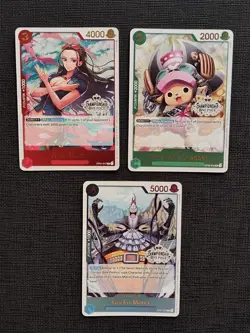 Nico Robin, Tony.Chopper, Gecko Moria Store Championship English One Piece TCG - Image 1