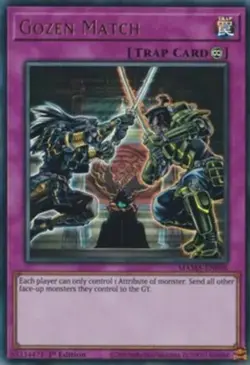 Gozen Match - MAMA-EN098 - Ultra Rare - 1st Edition Near Mint Yugioh! Card - Image 1