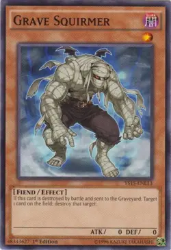 Grave Squirmer -YS15-ENL13 - Common - 1st Edition Near Mint Yugioh! Card - Image 1
