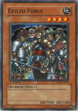 Exiled Force - 5DS1-EN019 - Common - 1st Edition Near Mint Yugioh! Card - Image 1
