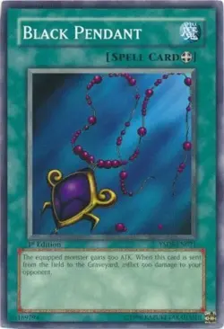 Black Pendant - YSDS-EN021 - Common - 1st Edition Near Mint Yugioh! Card - Image 1
