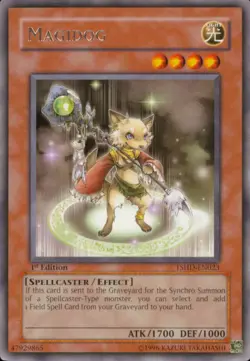 Magidog - TSHD-EN023 - Rare - Unlimited Edition Near Mint Yugioh! Card - Image 1