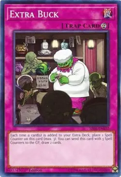 Extra Buck - SR08-EN037 - Common - 1st Edition Near Mint Yugioh! Card - Image 1