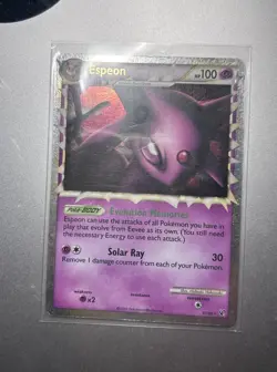 Espeon Prime 81/90 Undaunted Holo Ultra Rare Stage 1 100 HP Eng 2010 - Image 2