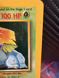 Pokemon Base Set Venusaur Holo 15/102 HP WOTC Vintage Holo Rare - Image 5