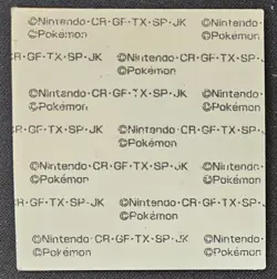 Japanese Grumpig Daiichi Pan Stickers Part 2 Pound Cake Pokemon Trading CG LP - Image 2