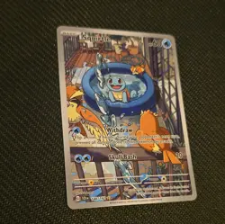 Pokemon Squirtle 148/142 Sv07 Stellar Crown Holo Illustration Rare 2024 Eng - Image 1