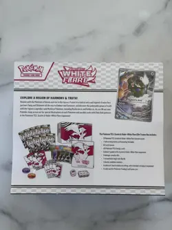 Pokemon TCG Scarlet Violet White Flare Elite Trainer Box ETB Sealed New - Image 2