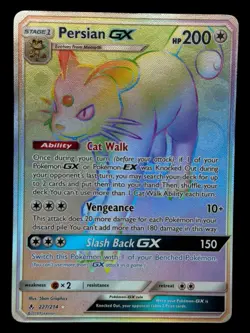 Persian GX - 227/214 Unbroken Bonds 2019 - Holo - Pokemon TCG - Image 1