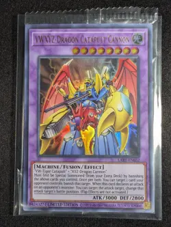 Yugioh VWXYZ-Dragon Catapult Cannon LART-EN032 Limited Ultra Rare Sealed NM - Image 1