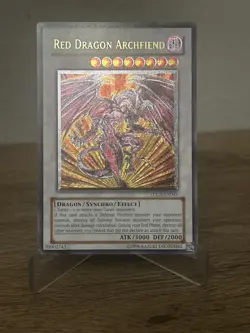 Yugioh Red Dragon Archfiend Unlimited Edition Ultimate Rare TDGS-EN041 - Image 1