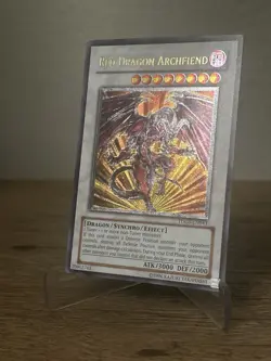 Yugioh Red Dragon Archfiend Unlimited Edition Ultimate Rare TDGS-EN041 - Image 2