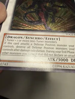 Yugioh Red Dragon Archfiend Unlimited Edition Ultimate Rare TDGS-EN041 - Image 4