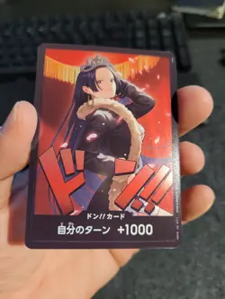 DON!! Card (Boa Hancock) Foil EB03 JP One Piece NM - Image 1