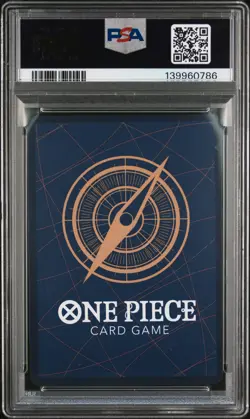 2025 ONE PIECE OP11-A FIST OF DIVINE SPEED SPECIAL ALTERNATE ART STUSSY PSA 9 - Image 2